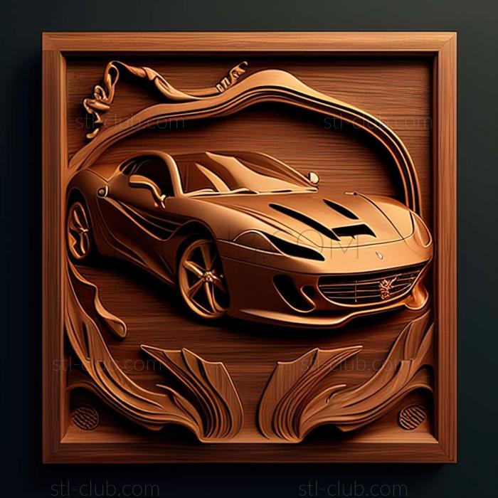 3D модель Ferrari Portofino (STL)